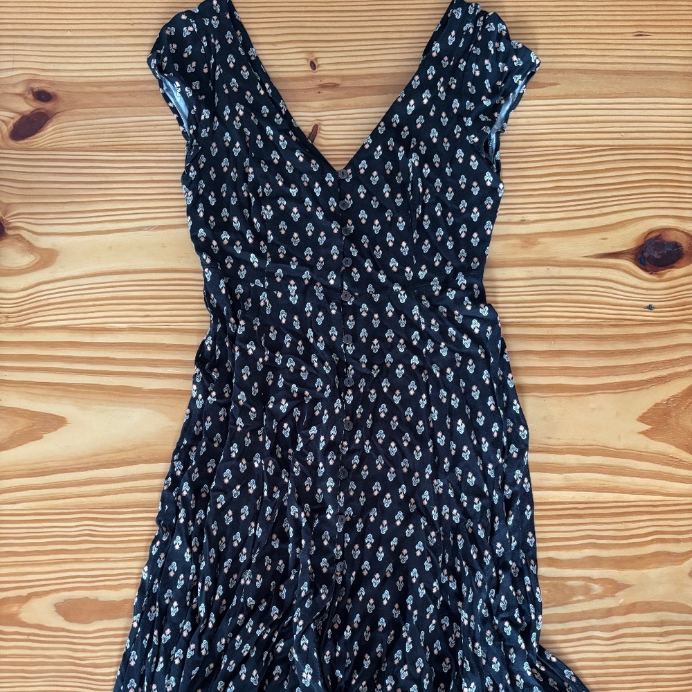 Urban outfitters button up midi dress